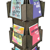 Display: Greeting Card Spinner