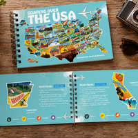 Book: Soaring Over the USA - Pack of 6