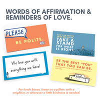 Lunch Notes: Being Yourself - Pack of 10 Sets