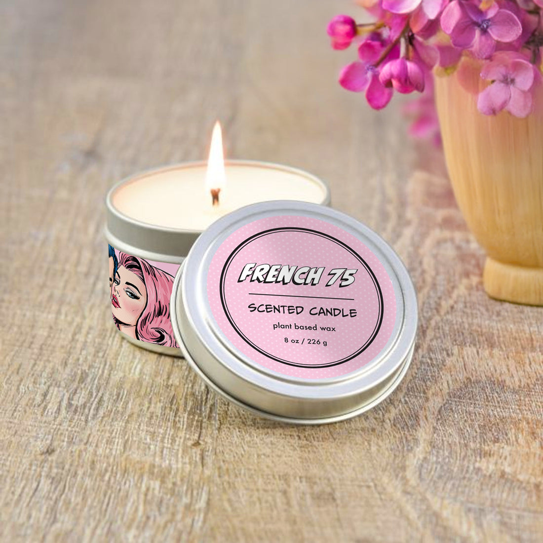 Candle: Pop Life, French 75 - Pack of 6