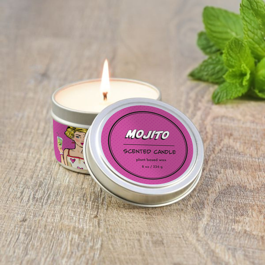 Candle: Pop Life, Mojito - Pack of 6