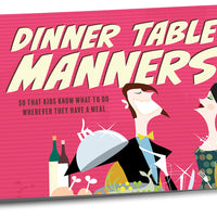 Book: Dinner Table Manners - Pack of 6