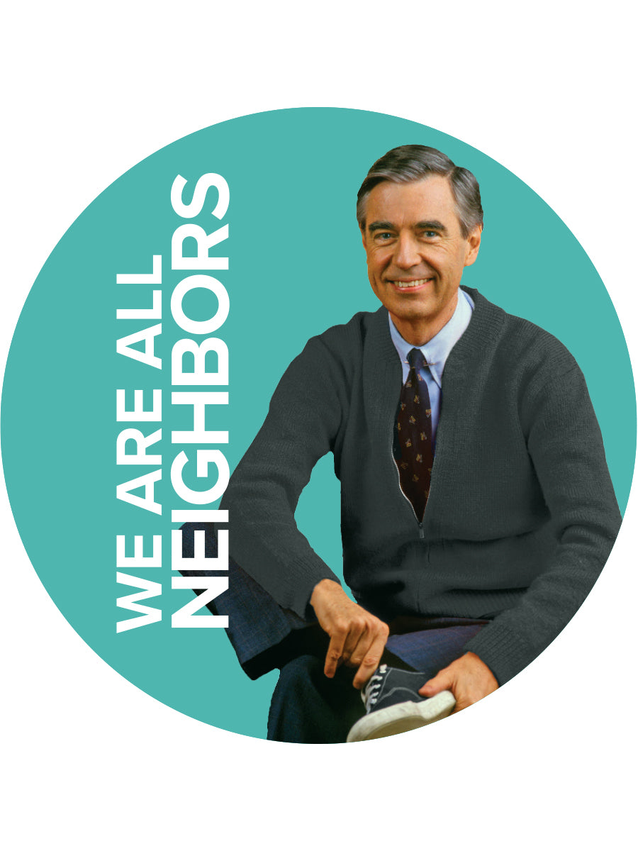 Sticker: We Are All Neighbors - Pack of 6