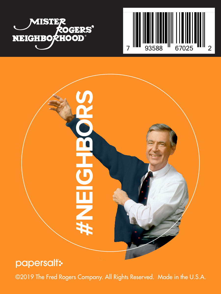 Sticker: #Neighbors - Pack of 25