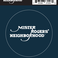 Sticker: Mister Rogers Neighborhood Logo - Pack of 25