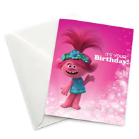Greeting Card: Trolls, Queen Poppy It's Your Birthday! - Pack of 6