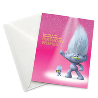 Greeting Card: Trolls, Guy and Tiny Diamond Let's Lay Down Some Birthday Wishes... - Pack of 6