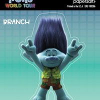 Sticker: Trolls, Branch - Pack of 25