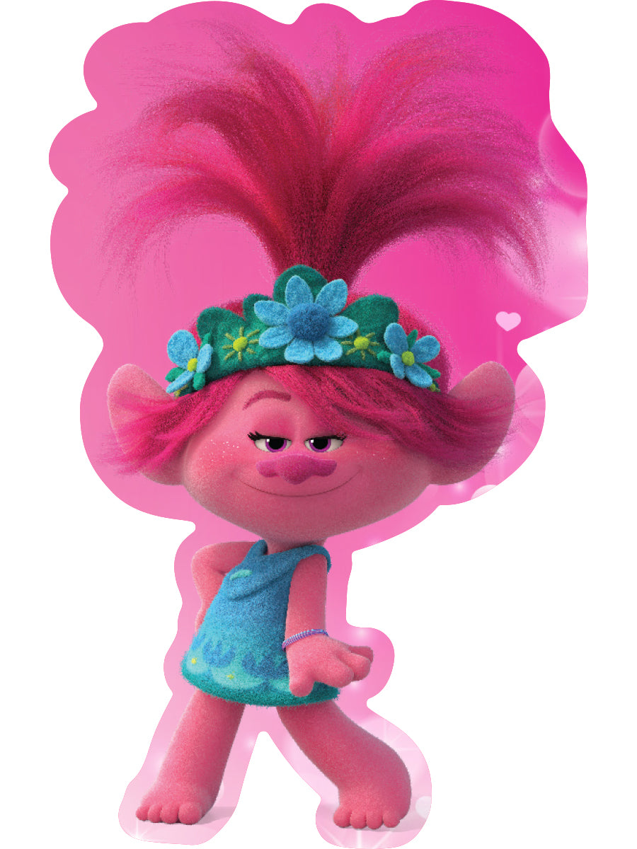 Sticker: Trolls, Queen Poppy - Pack of 25