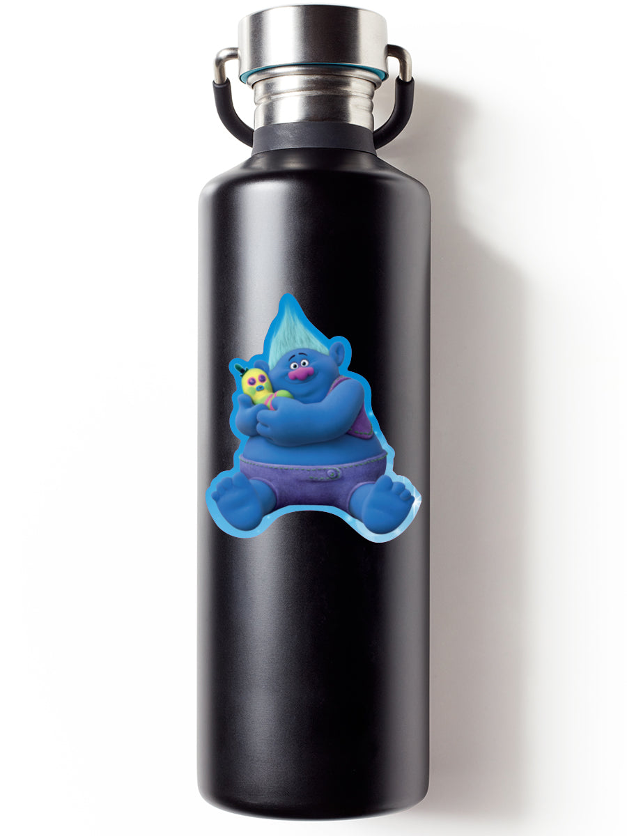 Sticker: Trolls, Biggie and Mr. Dinkles - Pack of 25