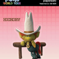 Sticker: Trolls, Hickory - Pack of 25