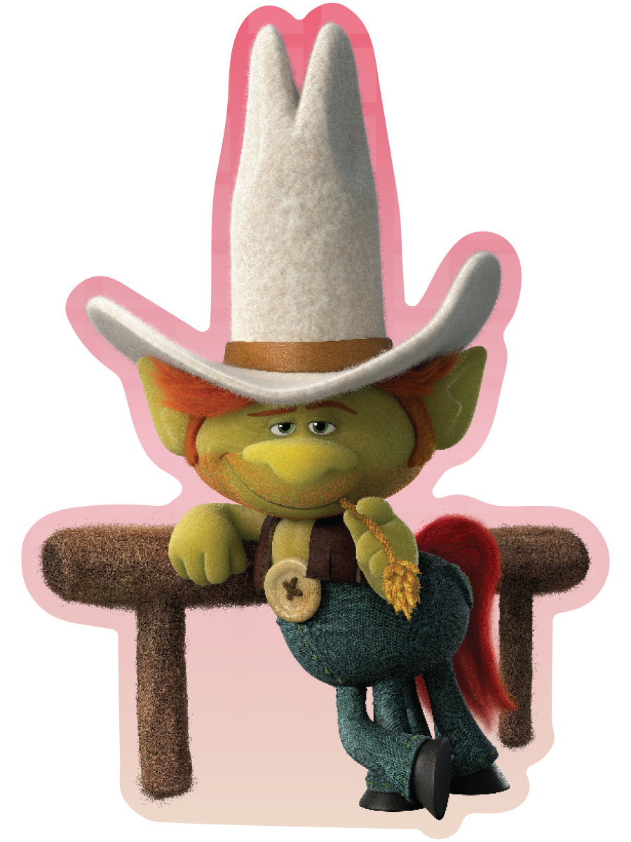 Sticker: Trolls, Hickory - Pack of 25