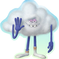 Sticker: Trolls, Cloud Guy - Pack of 25