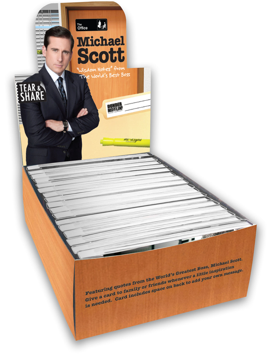 Lunch Notes: The Office, Michael Scott Wisdom Notes - Box of 15