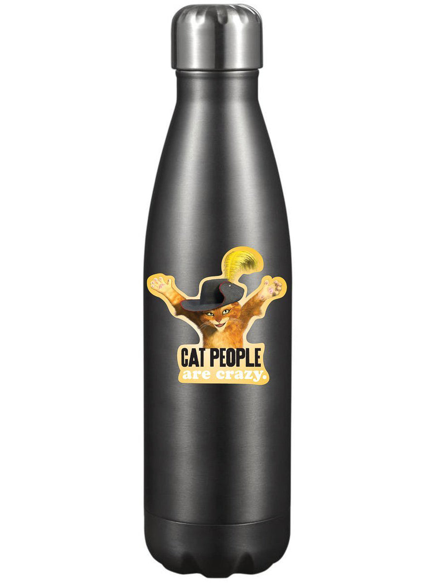 Sticker: Shrek, Puss in Boots Cat People Are Crazy - Pack of 25