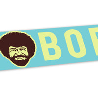 Bumper Sticker: Bob Ross, "I Heart Bob" - Pack of 6