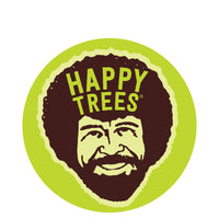 Sticker: Bob Ross, "Happy Trees" - Pack of 25