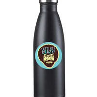 Sticker: Bob Ross, "Let's Get Crazy" - Pack of 25