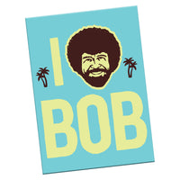 Magnet: Bob Ross "I Heart Bob" - Pack of 6