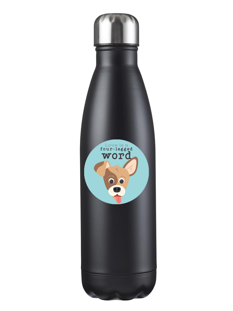 Sticker: Pets: Love is a Four-Legged Word (dog)
