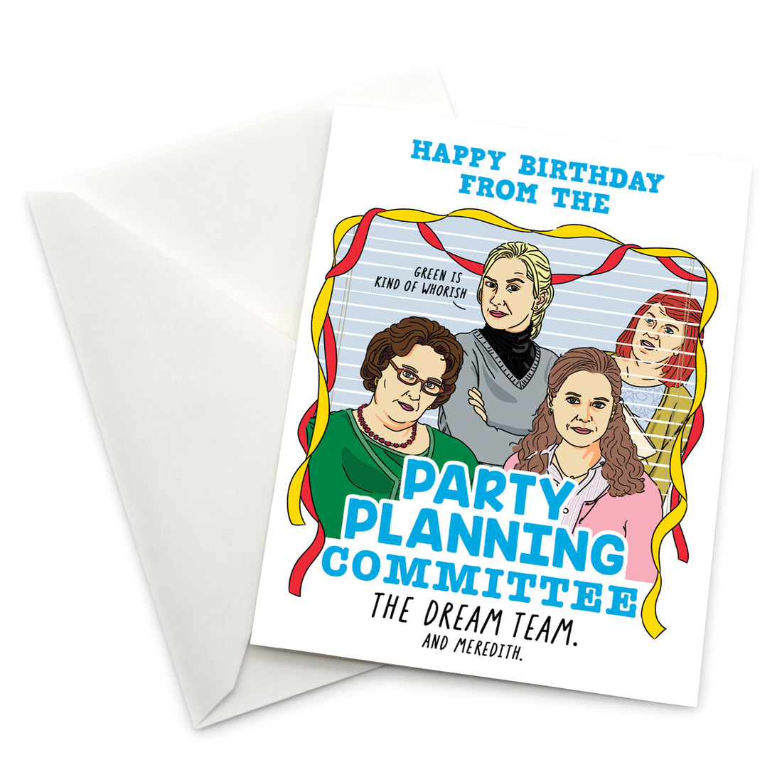 Greeting Card: The Office, Happy Birthday from the Party Planning Committee - Pack of 6