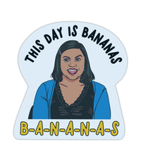Sticker: The Office, This Day is Bananas - Pack of 25