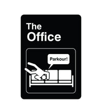Sticker: The Office, Logo Parkour - Pack of 25