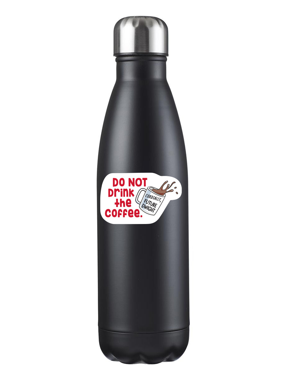 Sticker: The Office, Do Not Drink the Coffee - Pack of 25