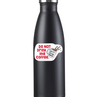 Sticker: The Office, Do Not Drink the Coffee - Pack of 25