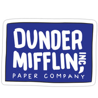 Sticker: The Office, Dunder Mifflin Paper Company - Pack of 25