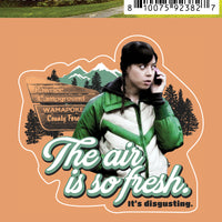 Sticker: Parks and Rec, The Air is So Fresh - Pack of 25