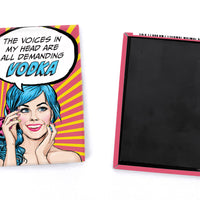 Magnet: Pop Life, The Voices in my Head are all Demanding Vodka - Pack of 6