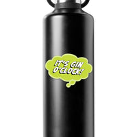 Sticker: Pop Life, It's Gin O'clock! - Pack of 25