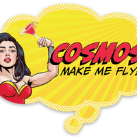 Sticker: Pop Life, Cosmos Make Me Fly! - Pack of 25