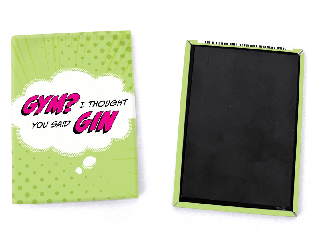 Magnet: Pop Life, Gym? I Thought you Said Gin - Pack of 6