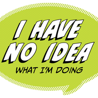 Sticker: Pop Life, I Have no Idea What I'm Doing - Pack of 25