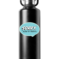 Sticker: Pop Life, Sorry Blame My Parents - Pack of 25
