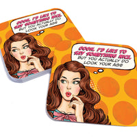 Coaster: Pop Life, Oooh, I'd Like to Say Somthing Nice - Pack of 6