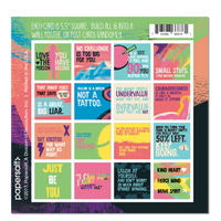 Wall Decal Set: Grit for Girls - Pack of 4