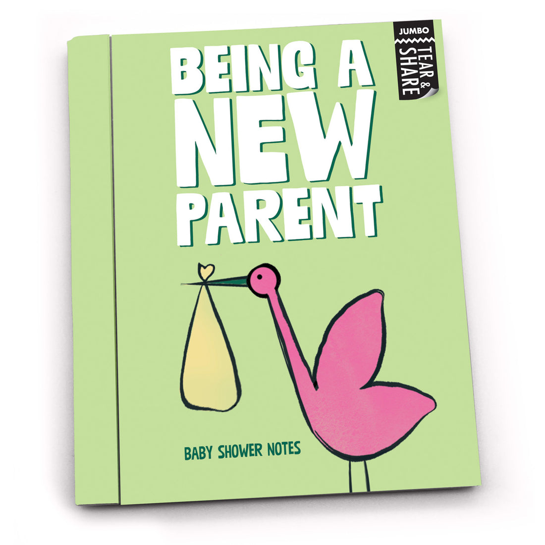 Jumbo Lunch Notes: Being a New Parent Baby Shower Notes - Pack of 6