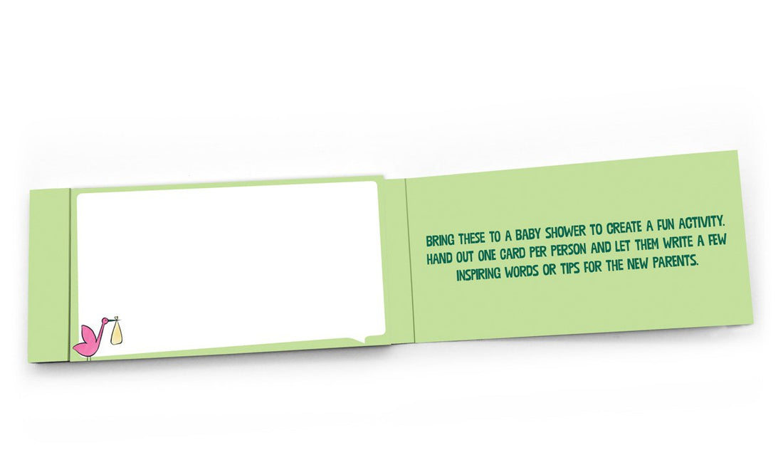 Lunch Notes: "Being a New Parent" Baby Shower Notes - Box of 15