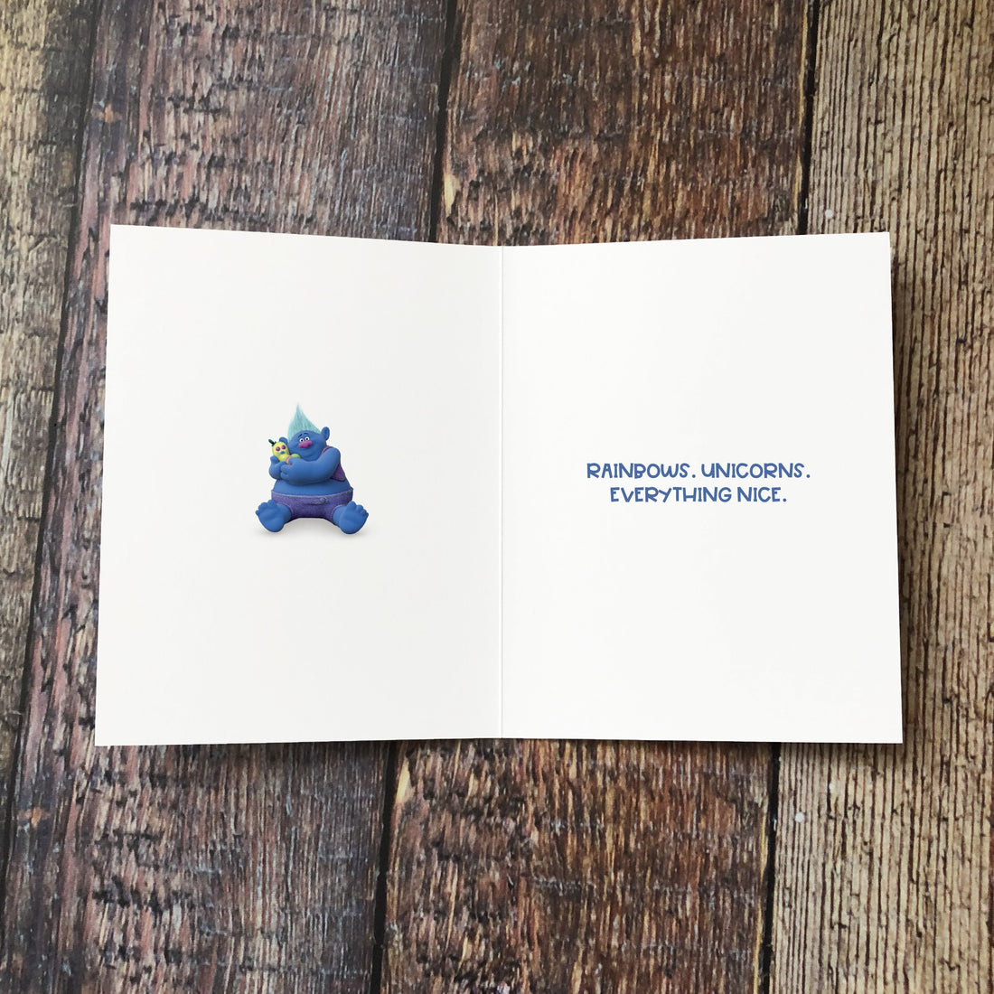 Greeting Card: Trolls, Biggie and Mr. Dinkles Special Birthday Wishes - Pack of 6