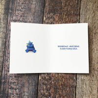 Greeting Card: Trolls, Biggie and Mr. Dinkles Special Birthday Wishes - Pack of 6