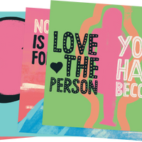 Wall Decal Set: Grit for Girls - Pack of 4