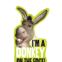 Sticker: Shrek, I'm a Donkey on the Edge - Pack of 25