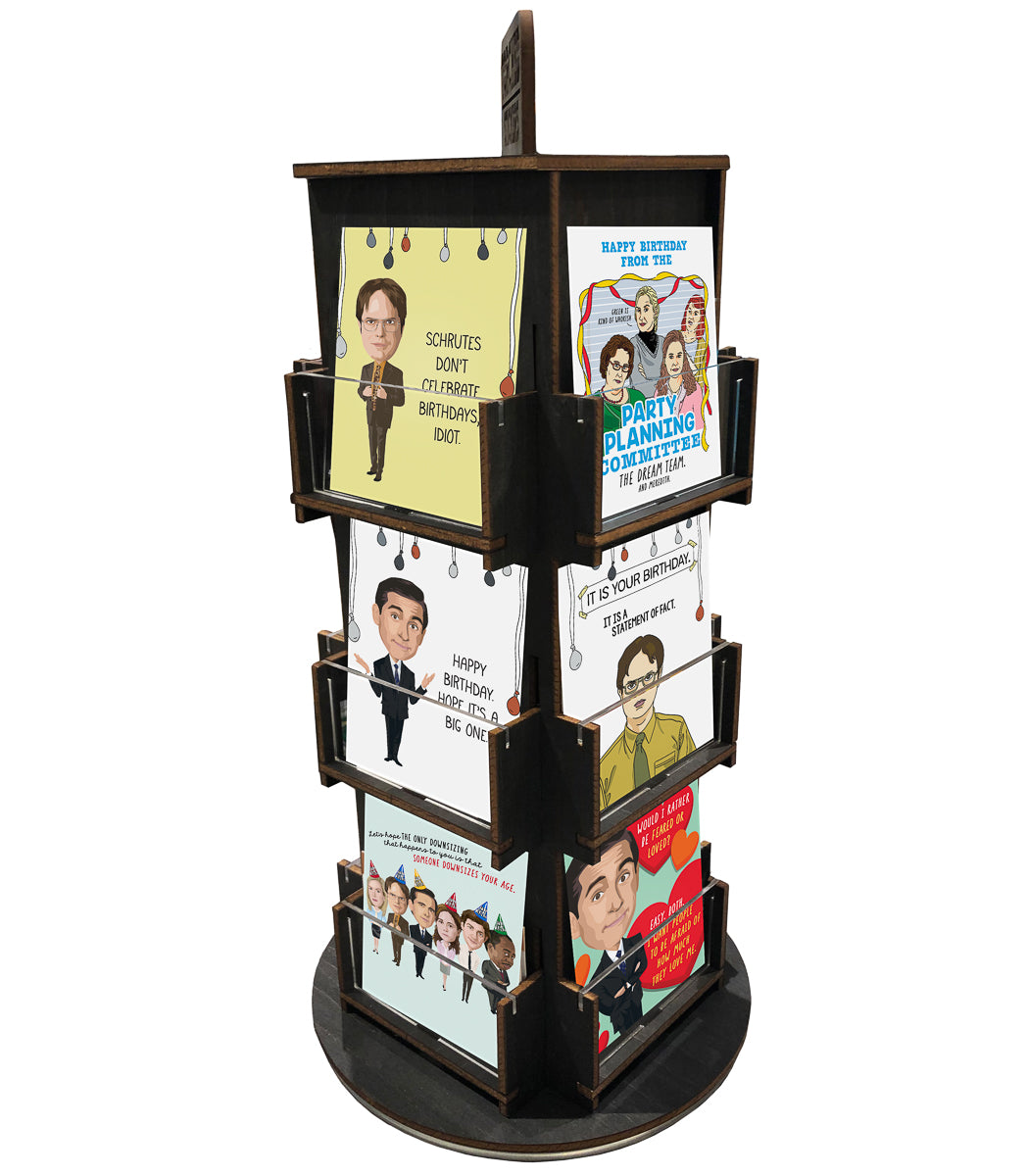 Display: Greeting Card Spinner