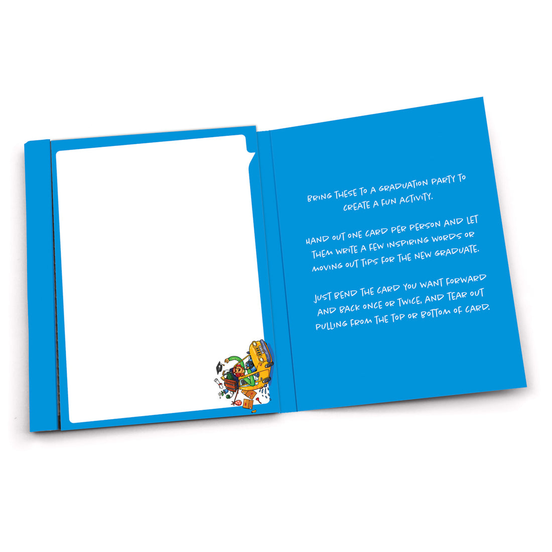 Jumbo Lunch Notes: How to Ditch Your Parents Graduation Party Notes - Pack of 6