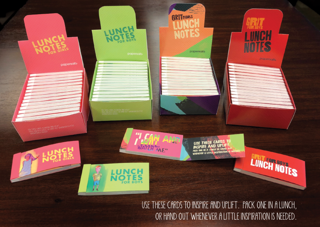 Lunch Notes: Grit for Boys - Box of 15