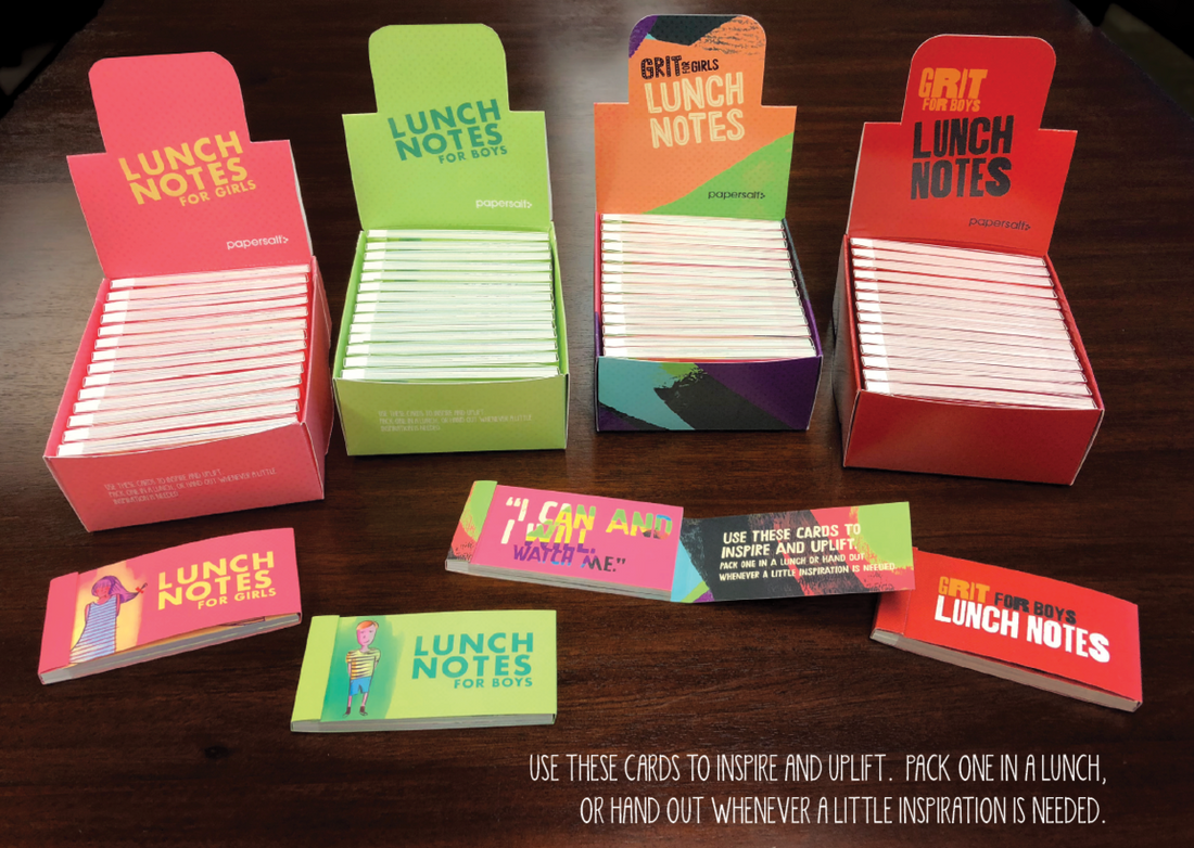 Lunch Notes: Grit for Girls - Box of 15