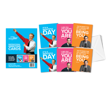 Greeting Card: Mister Rogers Set of 6 Greeting Cards - Pack of 4